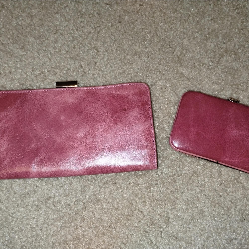 Vintage Latico wallet and card set